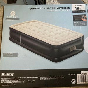 Bestway Comfort Quest air mattress twin size 18 inch